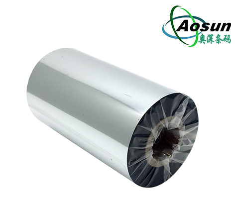 高品質(zhì)蠟基碳帶50~110mm 300m條碼打印機標簽碳帶銅版標簽紙色帶